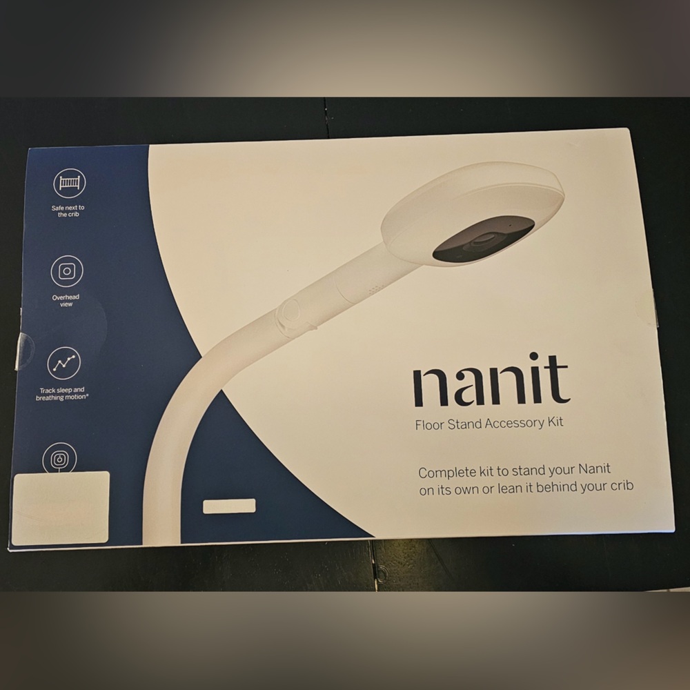 Selling my Nanit Pro with stand. Like new, lightly used.